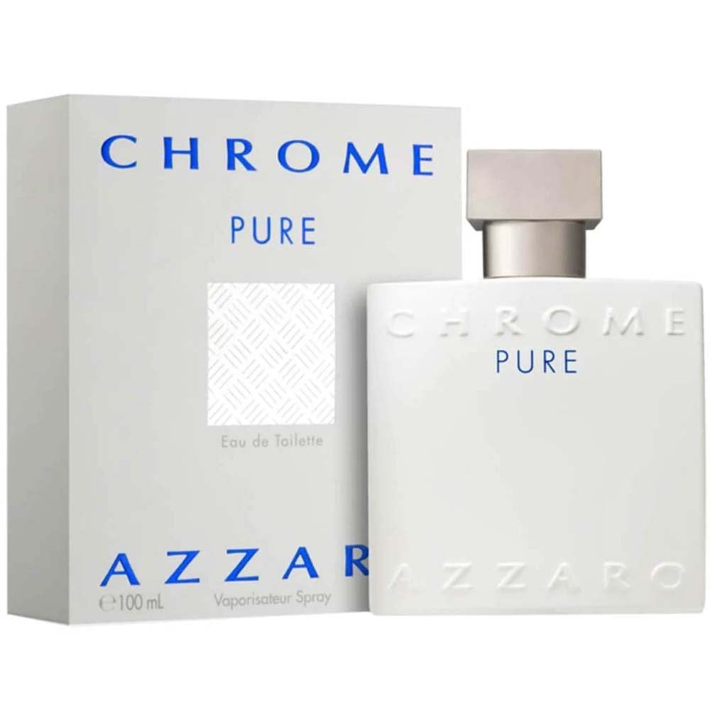 Azzaro Chrome Pure Eau De Toilette For Men
