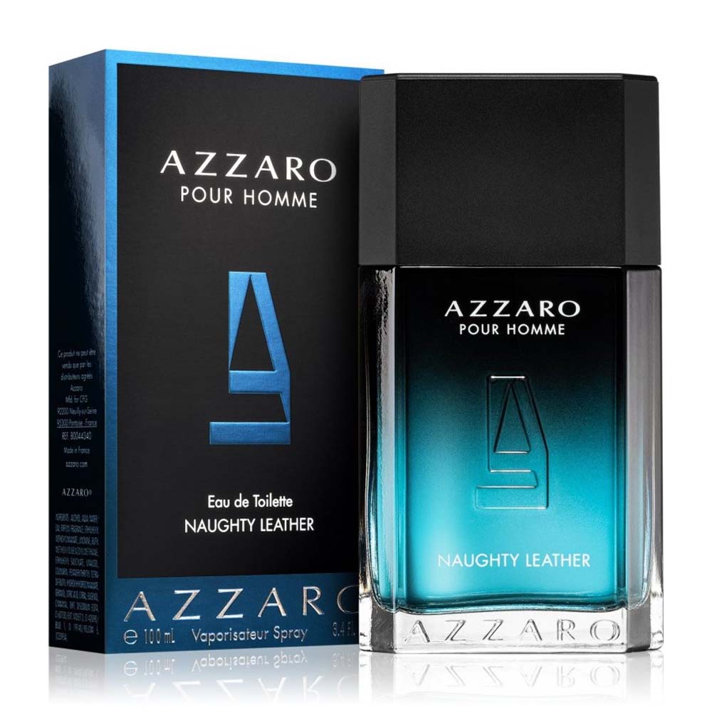 Azzaro Naughty Leather Eau De Toilette For Men