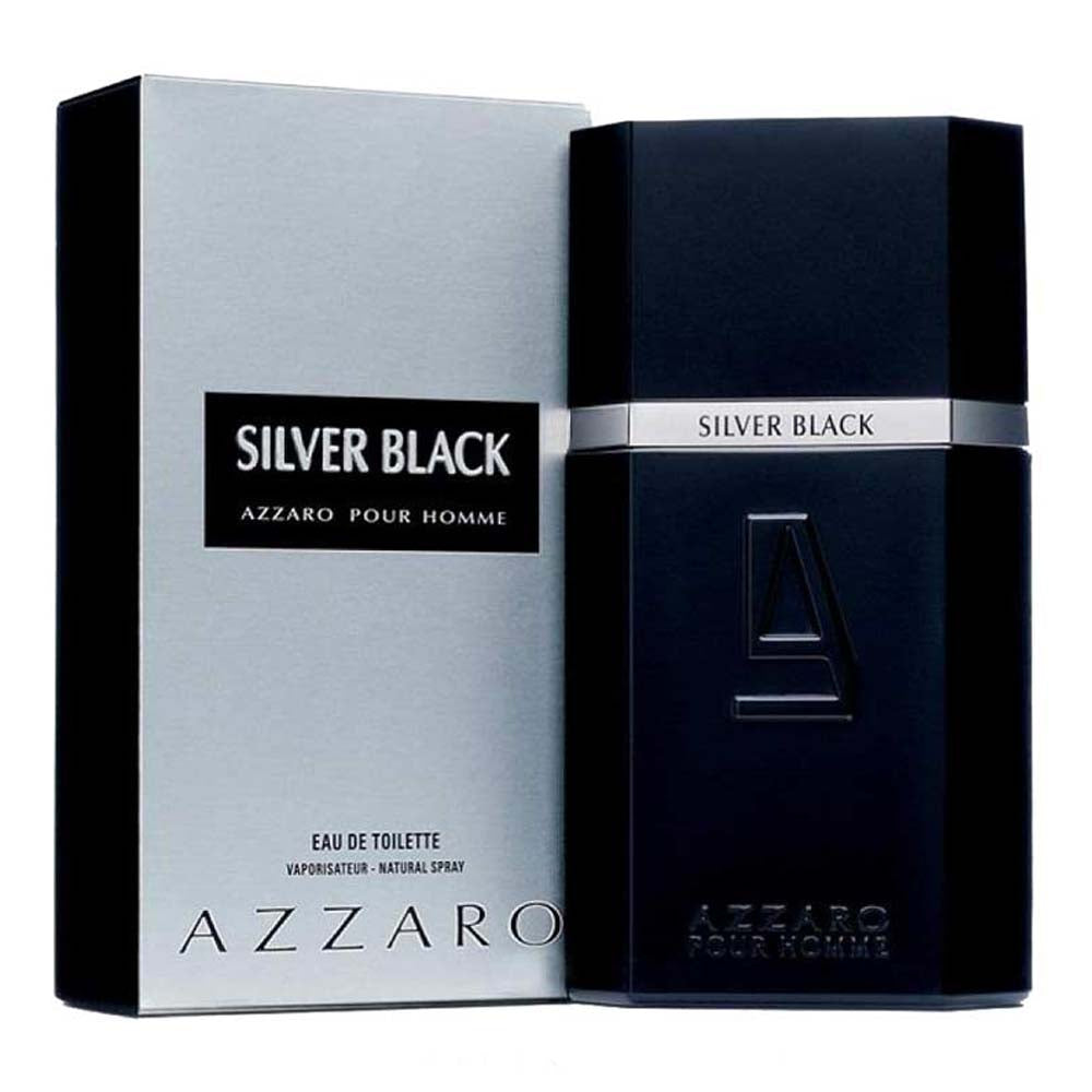 Azzaro Silver Black Eau De Toilette For Men
