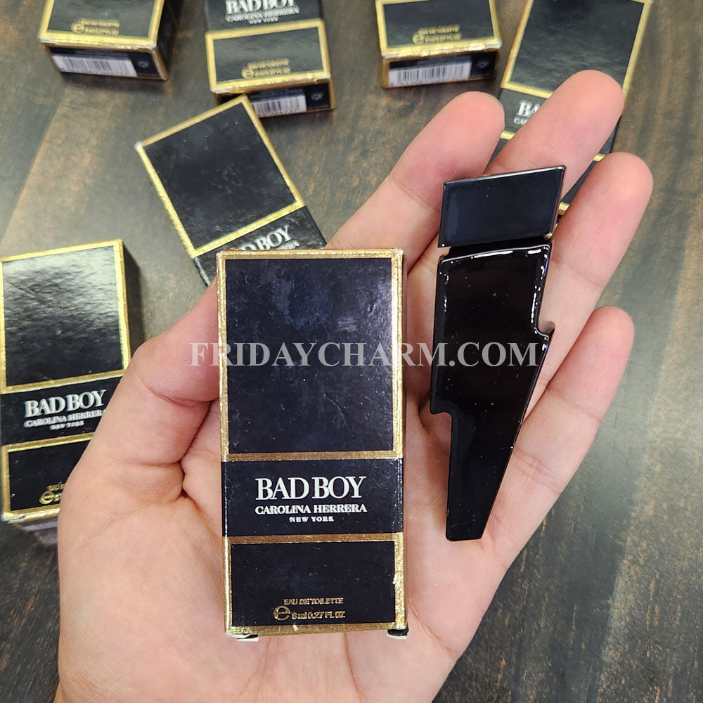 Carolina Herrera Bad Boy Eau De Toilette Miniature 8ml