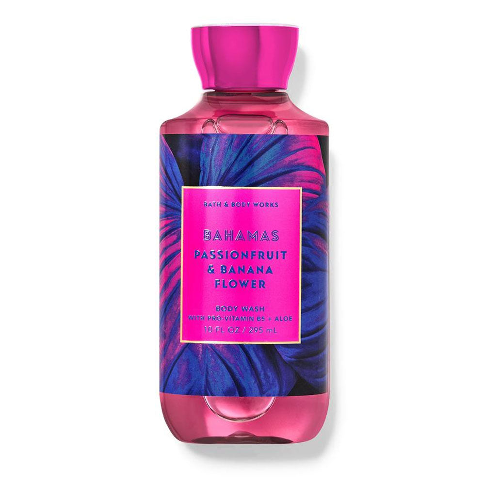 Bath &amp; Body Works Bahamas Passionfruit &amp; Banana Flower Body Wash 295ml