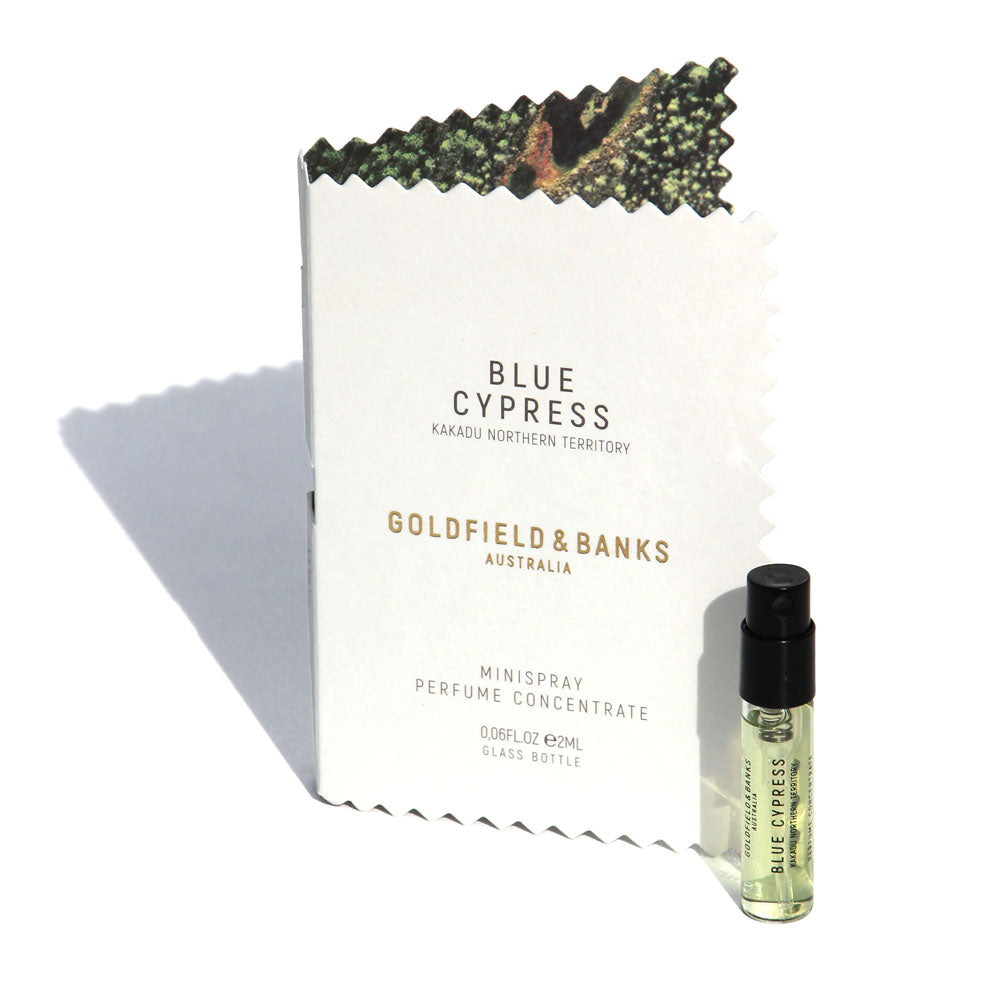 Goldfield &amp; Banks Australia Blue Cypress Parfum For Unisex Vials 2ml