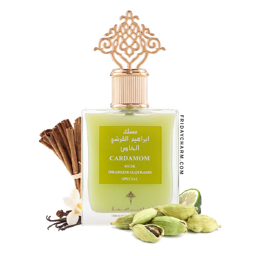 Ibraheem Al Qurashi Cardamom Musk Eau De Parfum For Unisex