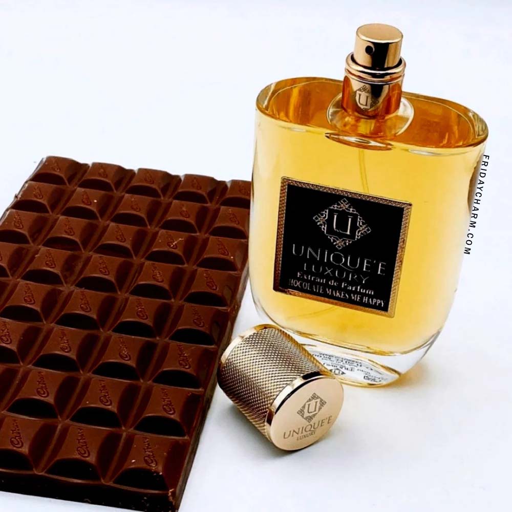 Unique'e Luxury Chocolate Makes Me Happy Extrait De Parfum For Unisex