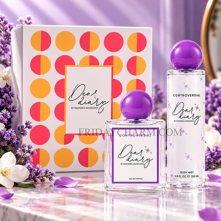 Dear Diary Controversial Eau De Parfum For Women 2 Pcs Set
