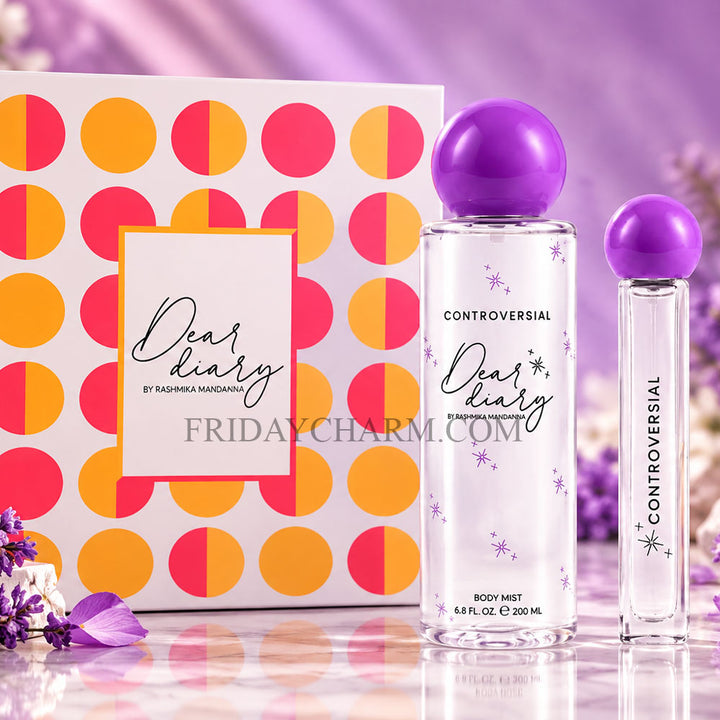 Dear Diary Controversial Eau De Parfum For Women 2 Pcs Set