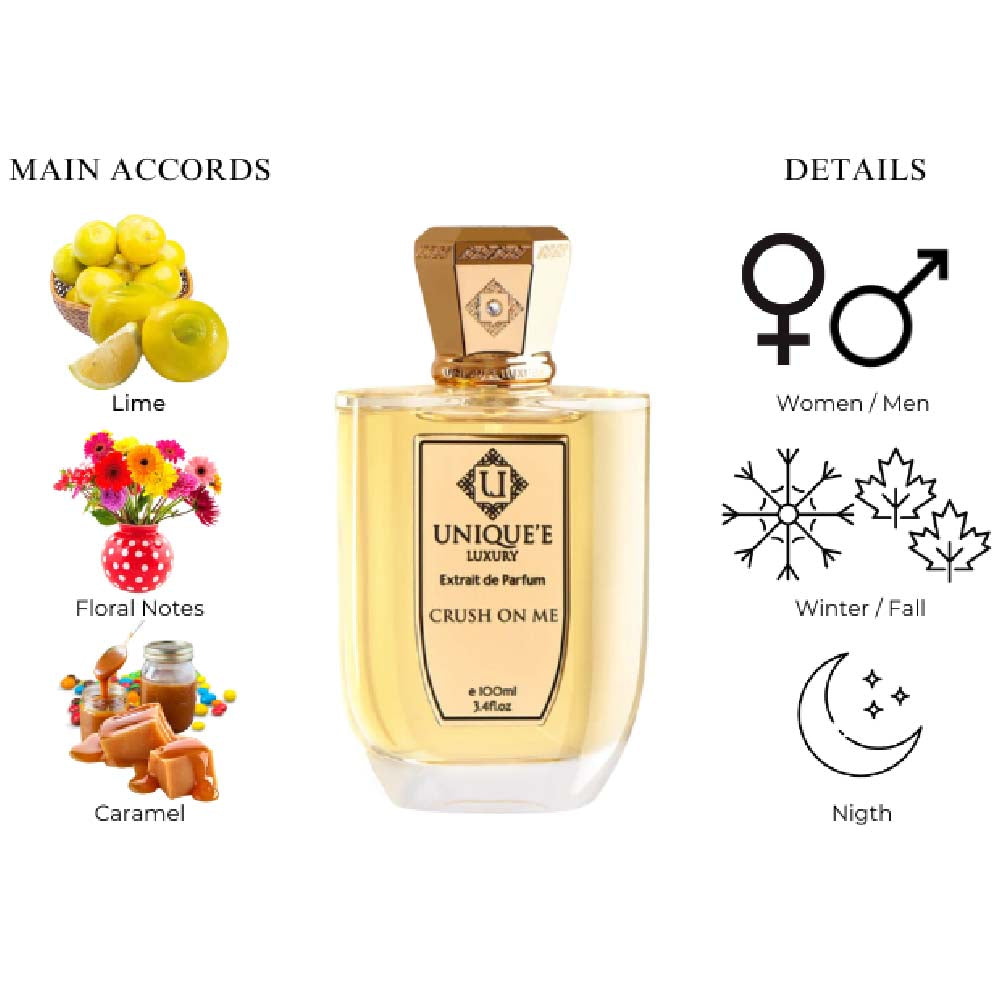 Unique'e Luxury Crush On Me Extrait De Parfum For Unisex