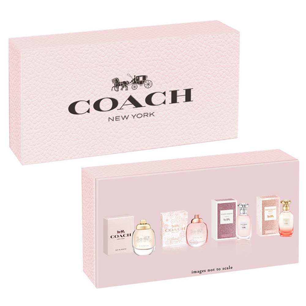 Coach Eau De Parfum 4 Piece Miniature Set 