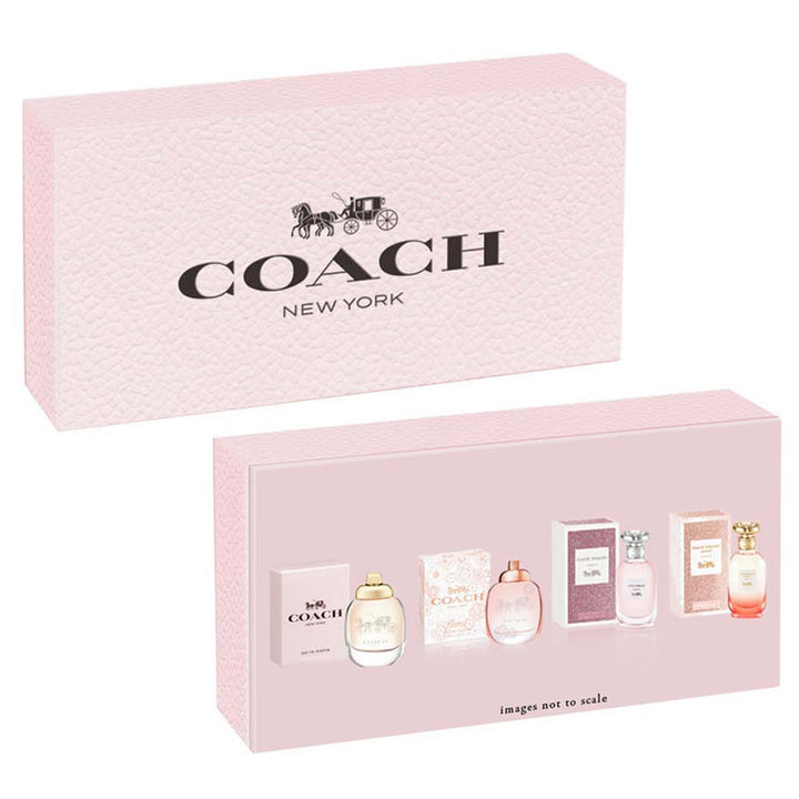Coach Eau De Parfum 4 Piece Miniature Set 