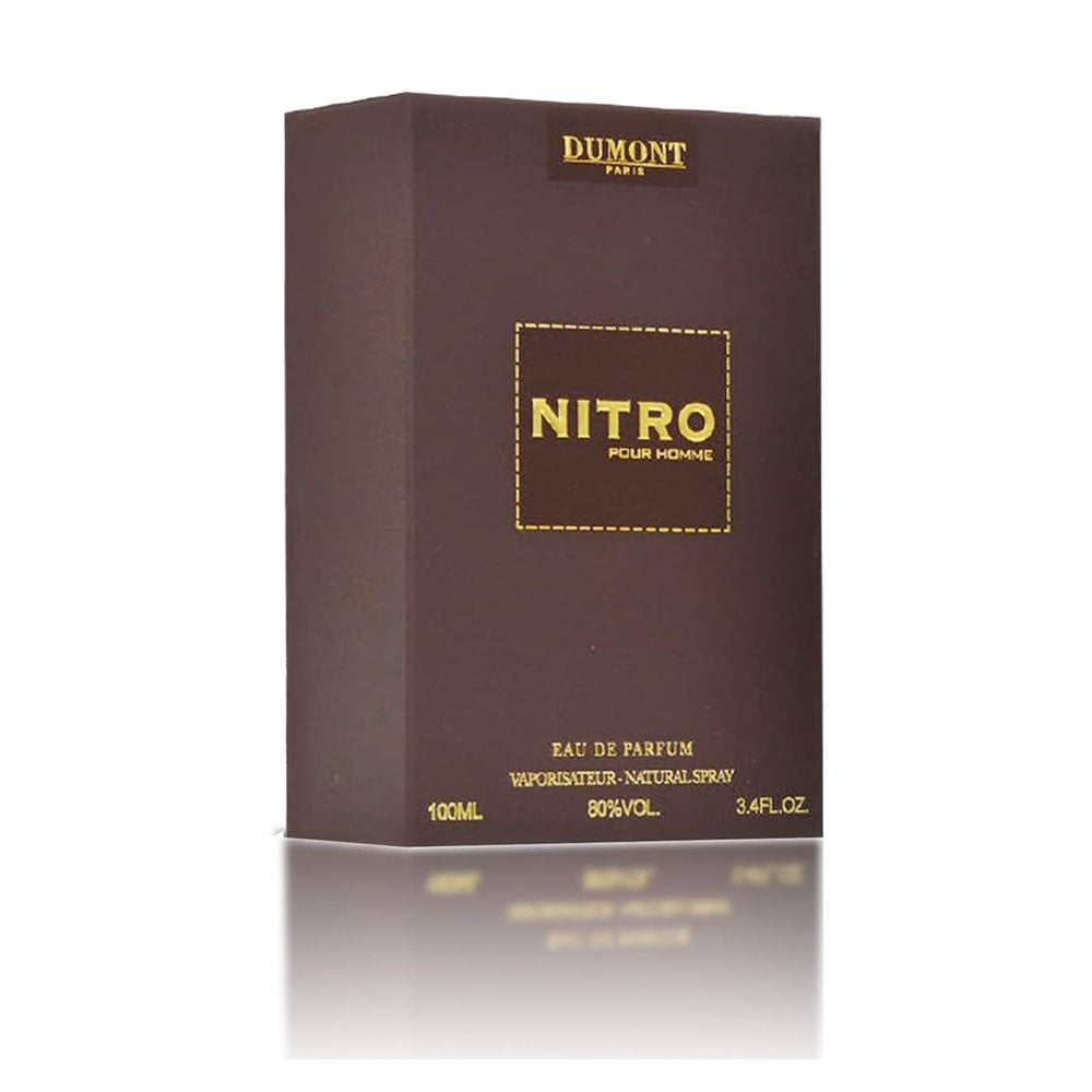 Dumont Nitro Brown Pour Homme Eau De Parfum For Men