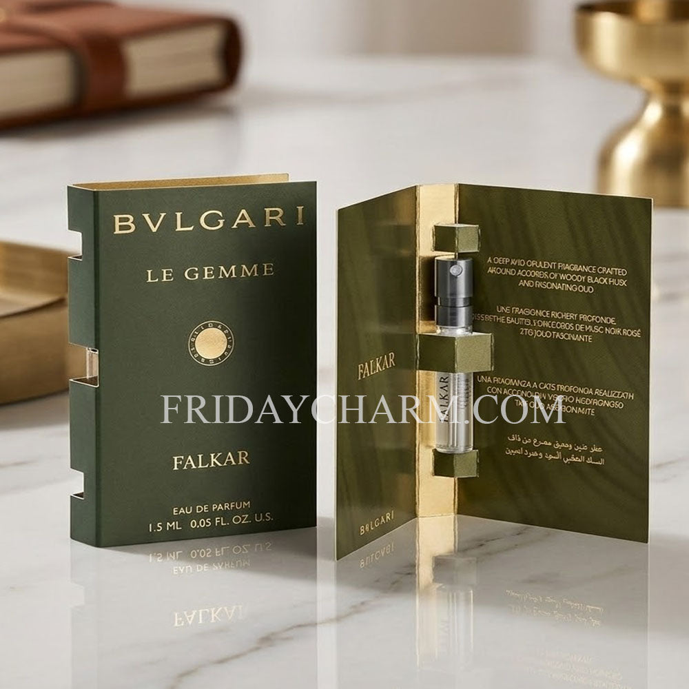 Bvlgari Le Gemme Falkar Eau De Parfum For Men 1.5ml VIal