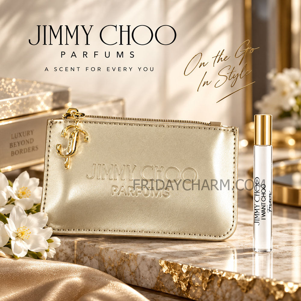 Jimmy Choo I Want Choo Forever Eau De Parfum For Women Miniature 7.5ml + Pouch