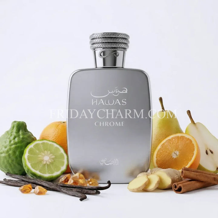Rasasi Hawas Chrome Eau De Parfum For Men
