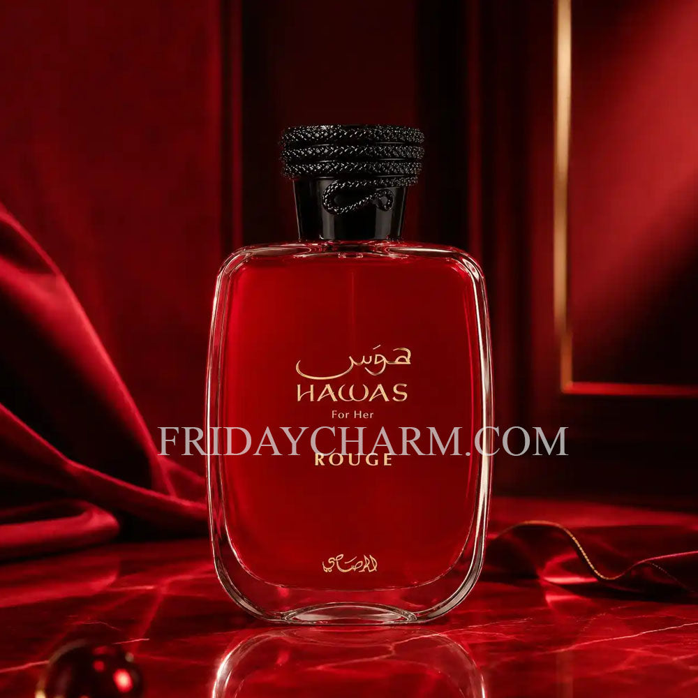 Rasasi Hawas Rouge Eau De Parfum For Women