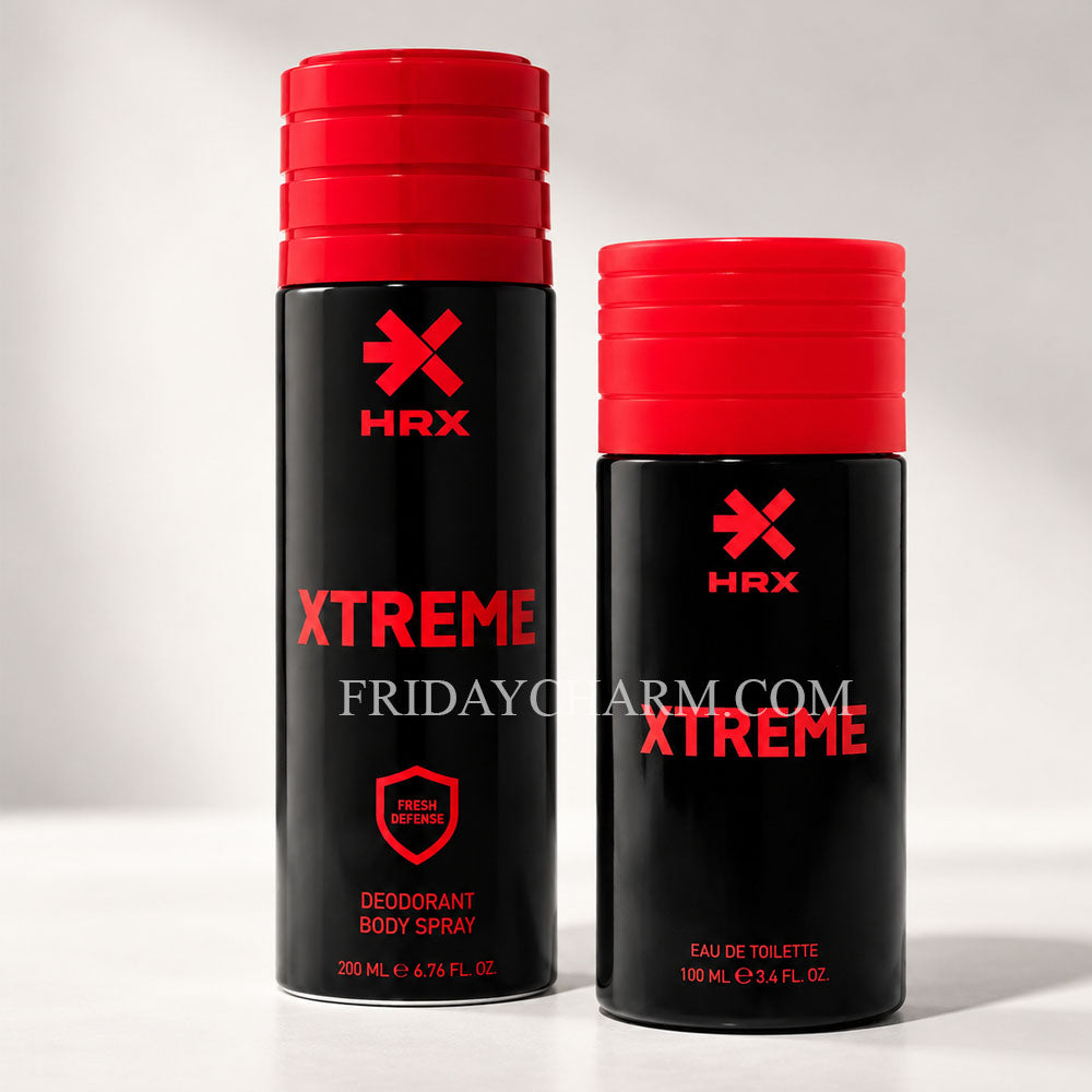 HRX Xtreme Eau De Toilette For Men 2pcs Set