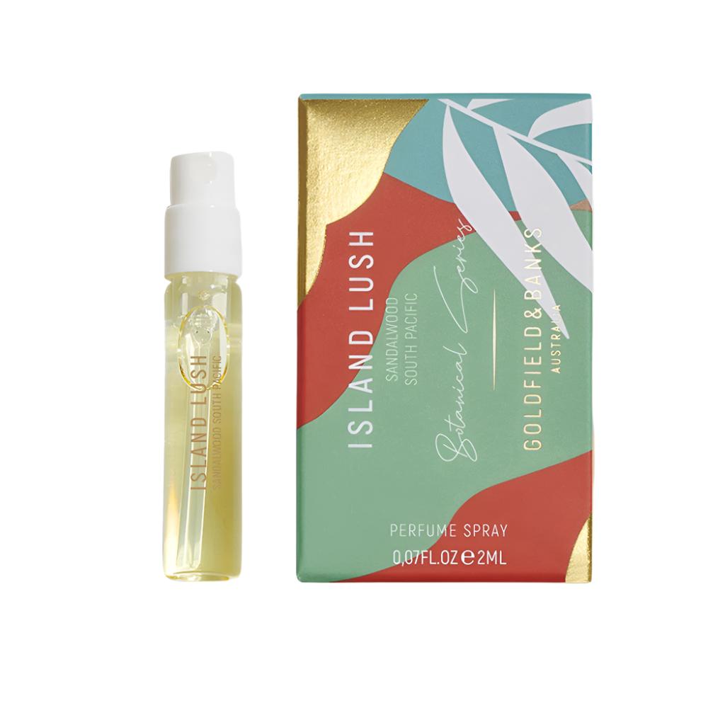 Goldfield &amp; Banks Australia Island Lush Sandalwood Parfum For Unisex Vials 2ml