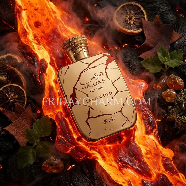 Rasasi Hawas Lava Gold Eau De Parfum For Men