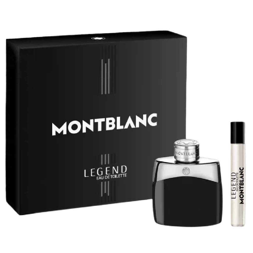 Mont Blanc Legend Eau De Toilette Gift Set For Men