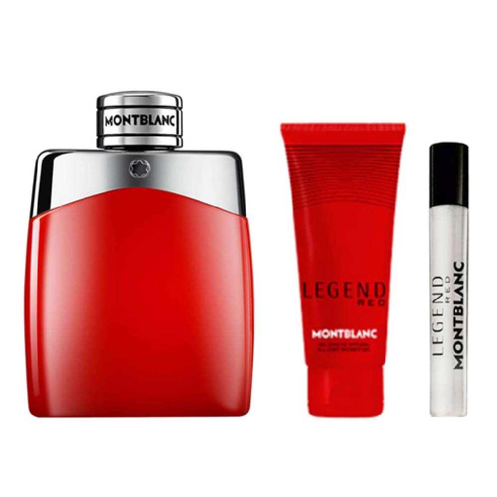 Mont Blanc Legend Red Eau De Parfum Gift Set For Men