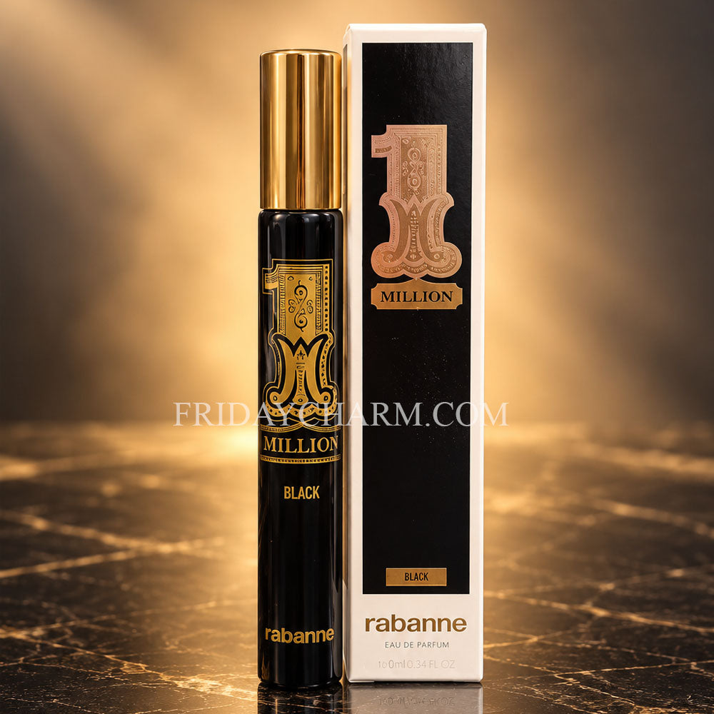 Rabanne 1 Million Black Eau De Parfum For Men Miniature 10ml Spray