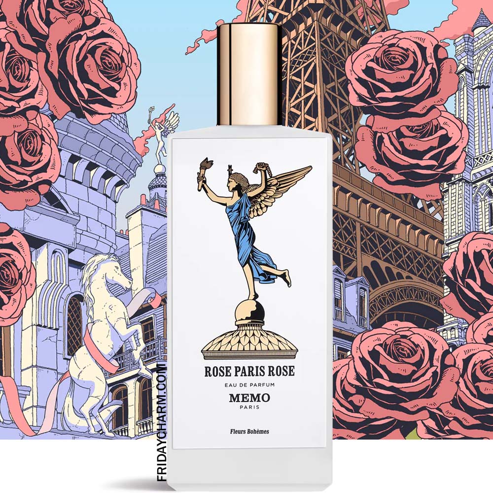 Memo Paris Rose Paris Rose Eau De Parfum For Unisex