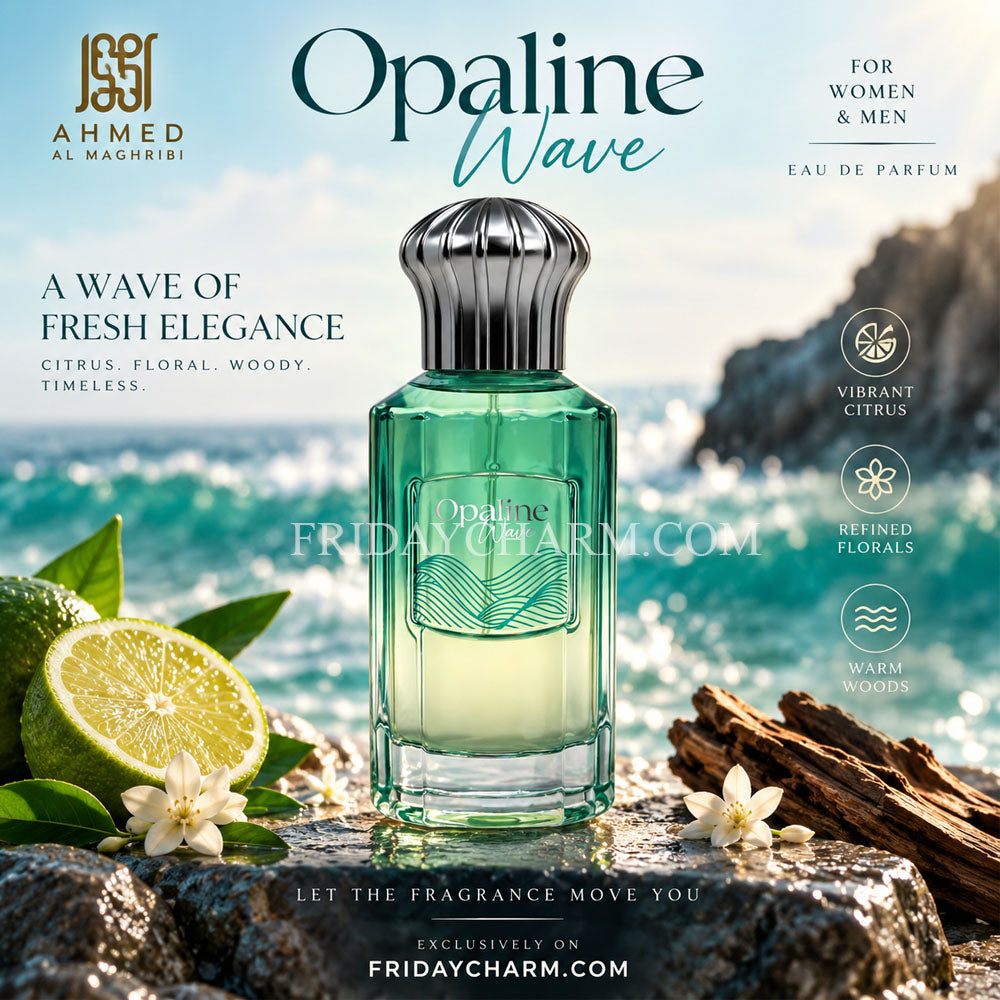 Ahmed Al Maghribi Opaline Wave Eau De Parfum For Unisex