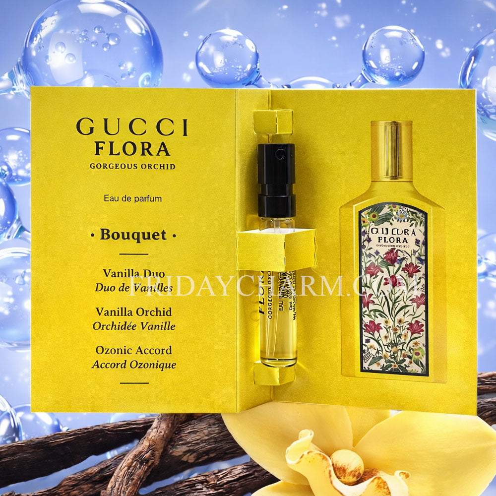 Gucci Flora Gorgeous Orchid Eau De Parfum For Women 1.5ml Vial