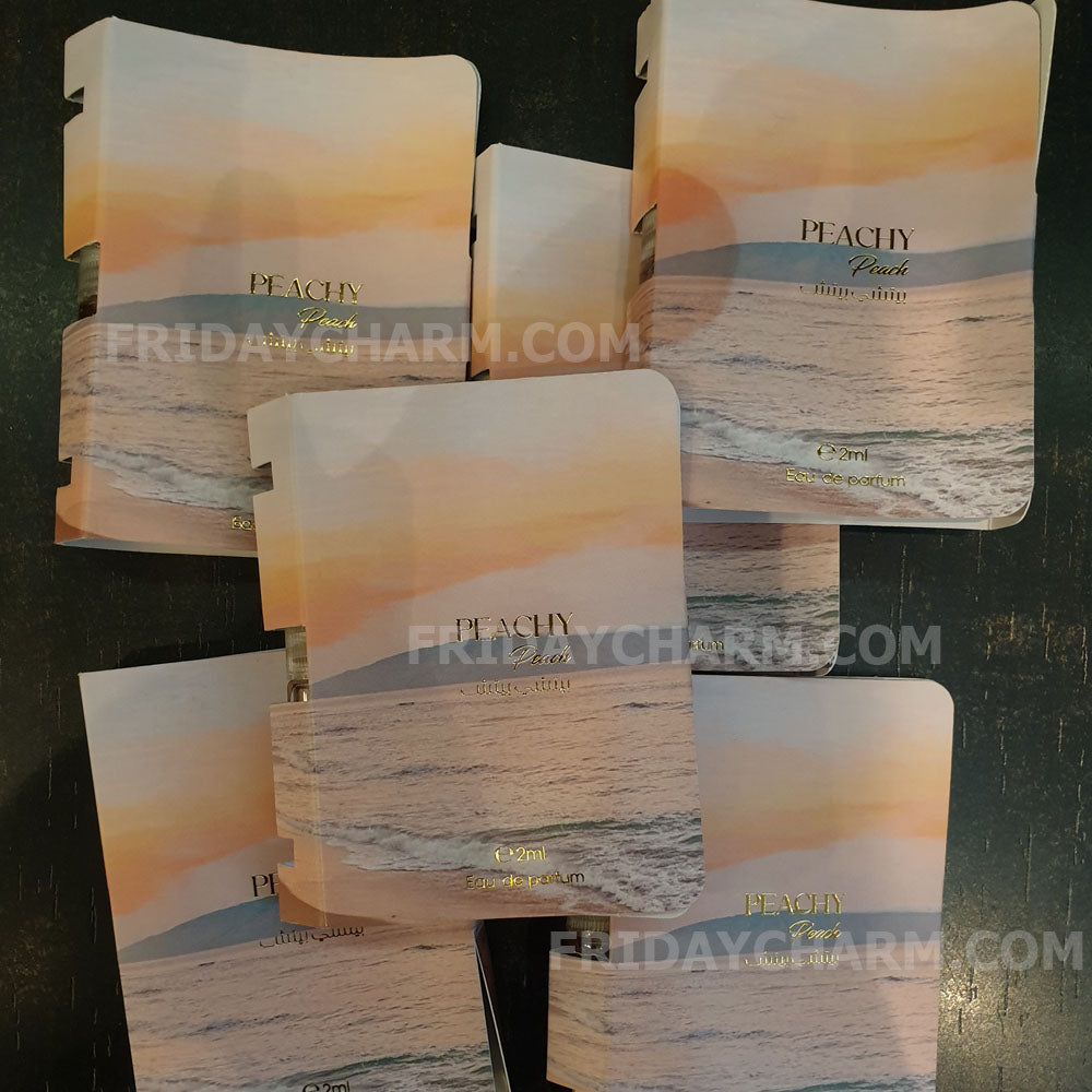Ahmed Al Maghribi Peachy Peach Eau De Parfum For Men Vial 2ml(Pack of 1)