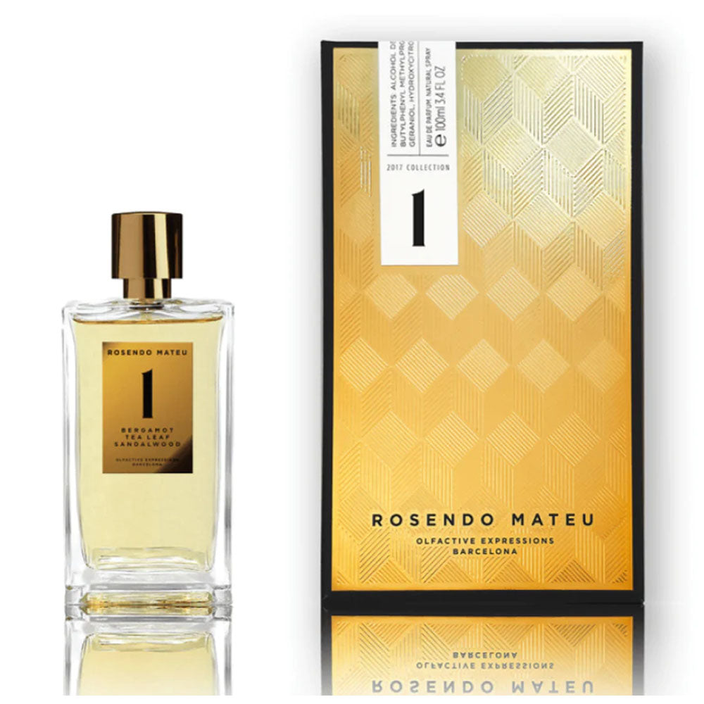 Rosendo Mateu Nº 1 Bergamot, Tea Leaf, Sandalwood Eau De Parfum For Unisex