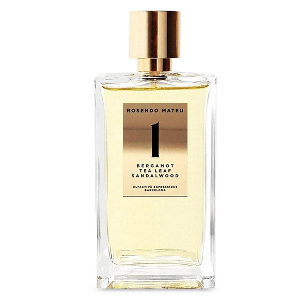 Rosendo Mateu Nº 1 Bergamot, Tea Leaf, Sandalwood Eau De Parfum For Unisex