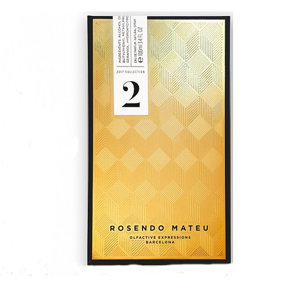 Rosendo Mateu Nº 2 Citrus Wood Suede Leather Eau De Parfum For Unisex