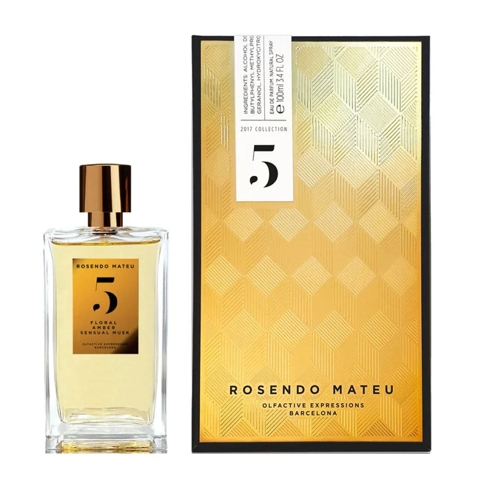 Rosendo Mateu Nº 5 Floral Amber Sensual Musk Eau De Parfum For Unisex