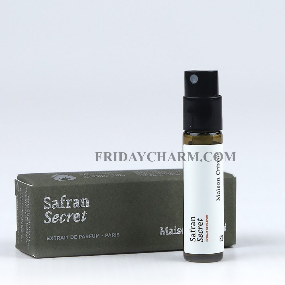 Maison Crivelli Safran Secret Extrait De Parfum For Unisex Vial 1.5ml