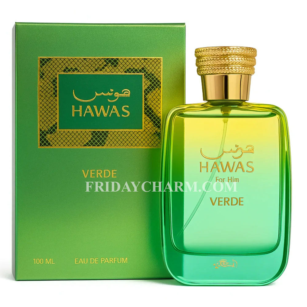 Rasasi Hawas Verde Eau De Parfum For Men