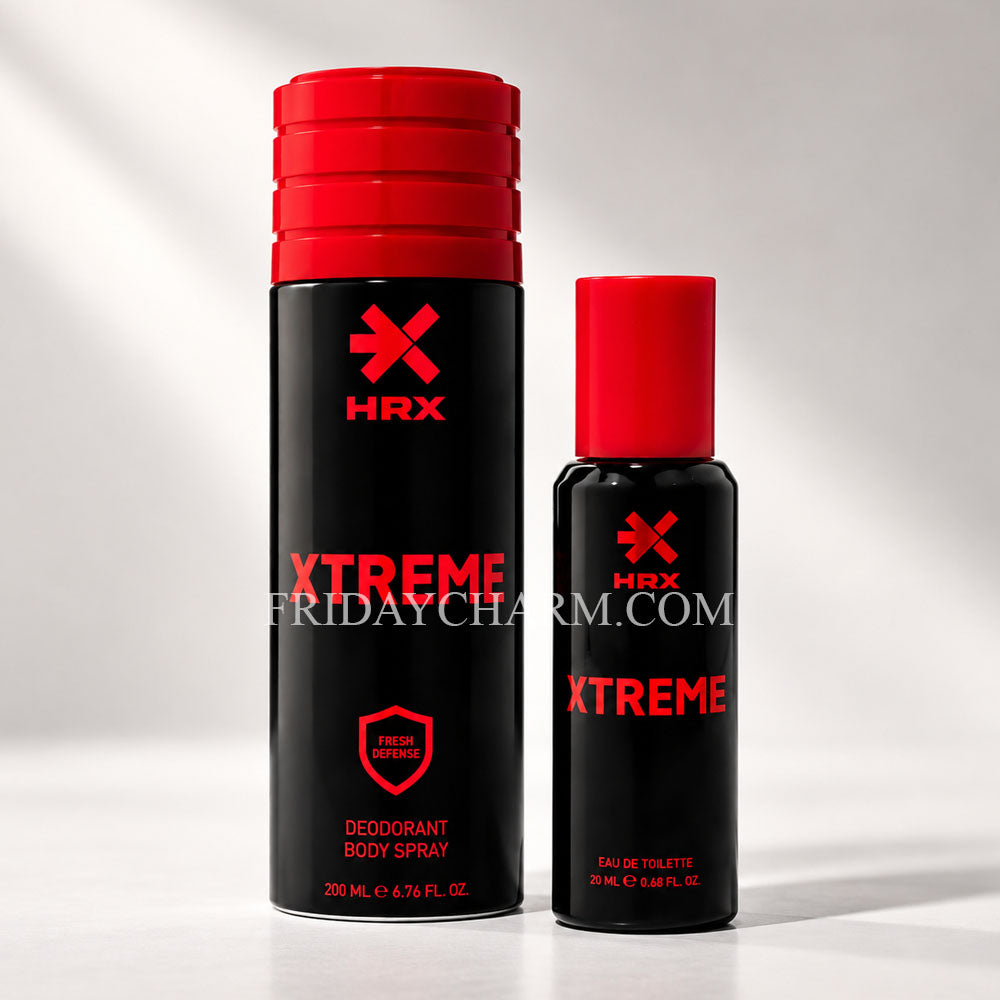 HRX Xtreme Eau De Toilette For Men 2pcs Set