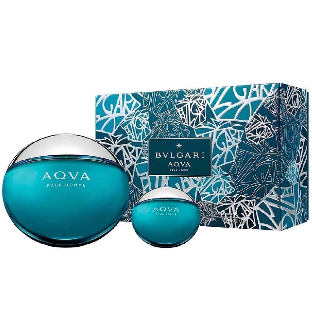 Bvlgari Aqua Pour Homme Eau De Toilette Gift Set For Men