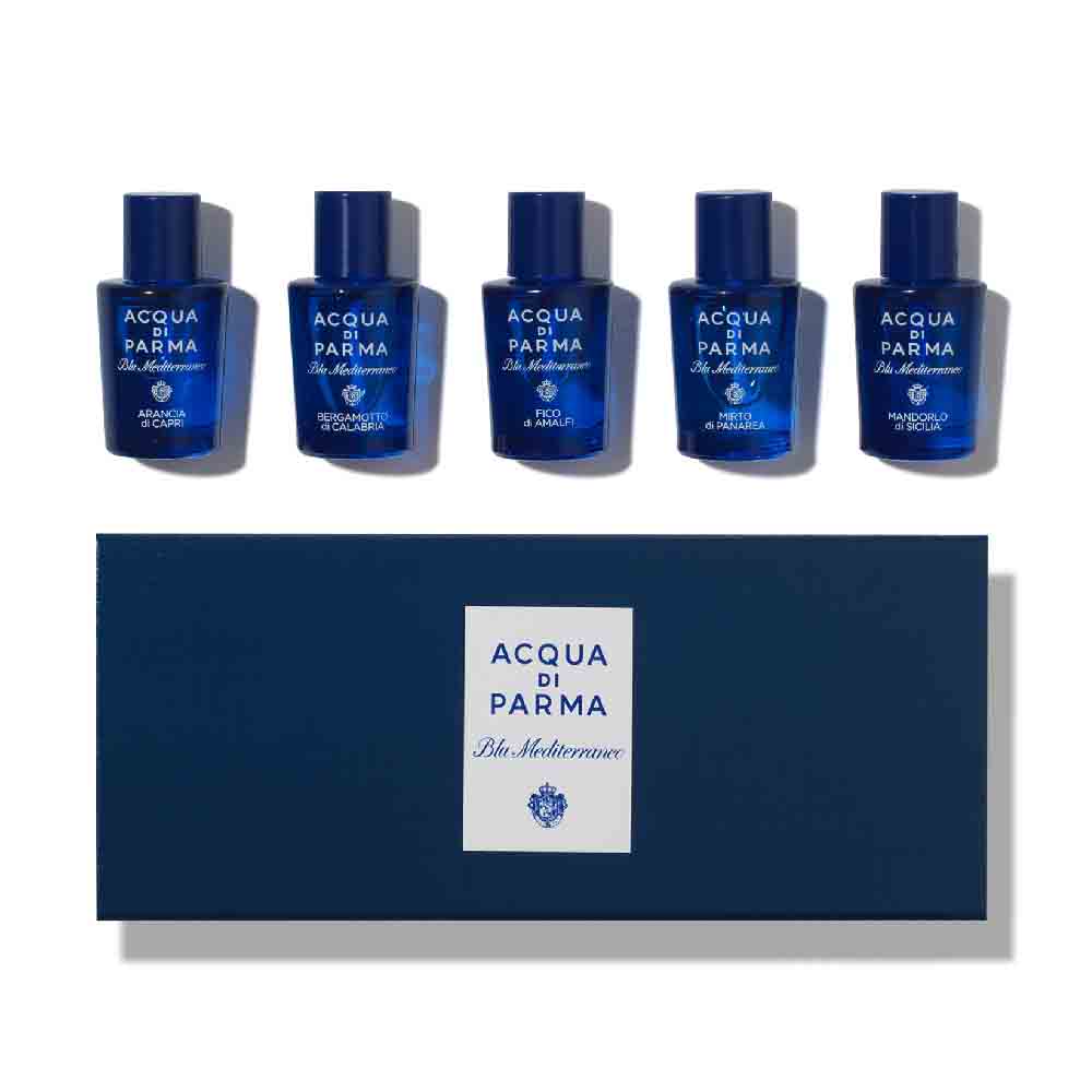 Acqua Di Parma Blu Mediterraneo Eau De Toilette Miniature Set 5 X 5ML