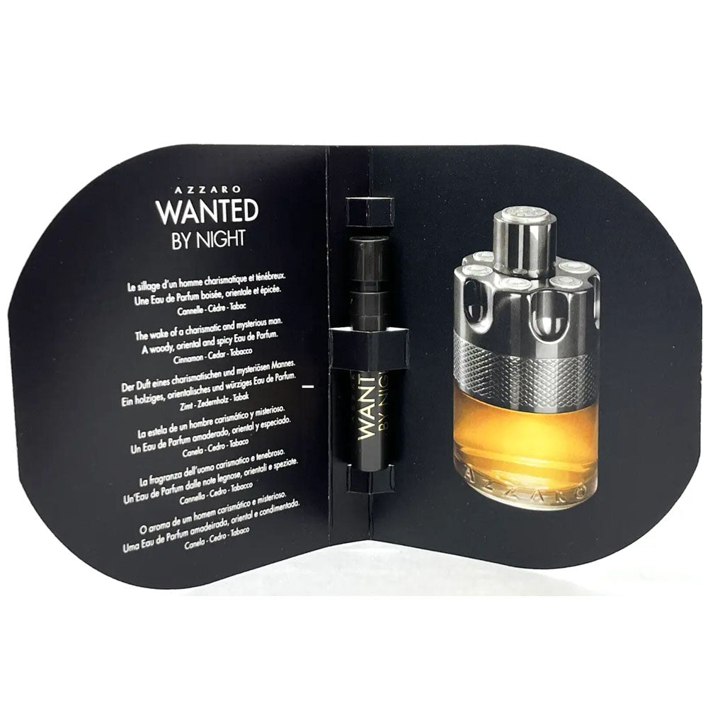 Azzaro Wanted By Night Eau De Parfum For Men 1.2ml Vial