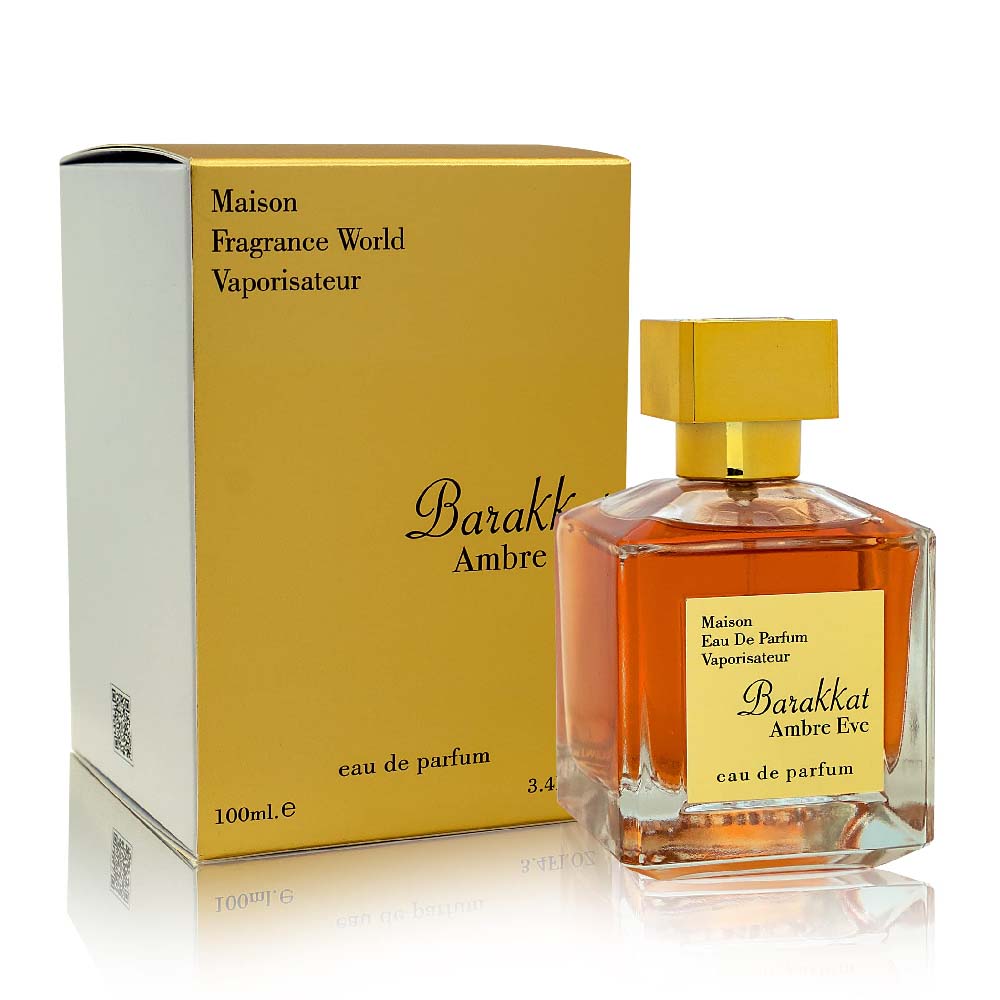Maison Fragrance World Barakkat Ambre Eve Eau De Parfum For Unisex