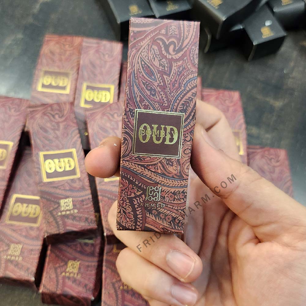 Ahmed Al Maghribi Bombay Oud Eau De Parfum For Unisex Vial 2ml(Pack of 1)