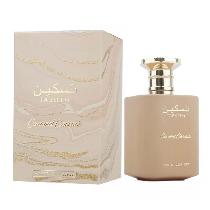 Paris Corner Taskeen Caramel Cascade Eau De Parfum For Women