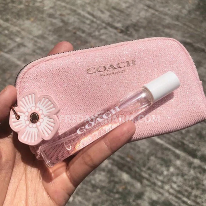 Coach Love Eau De Parfum For Women Miniature 7.5ml + Pouch