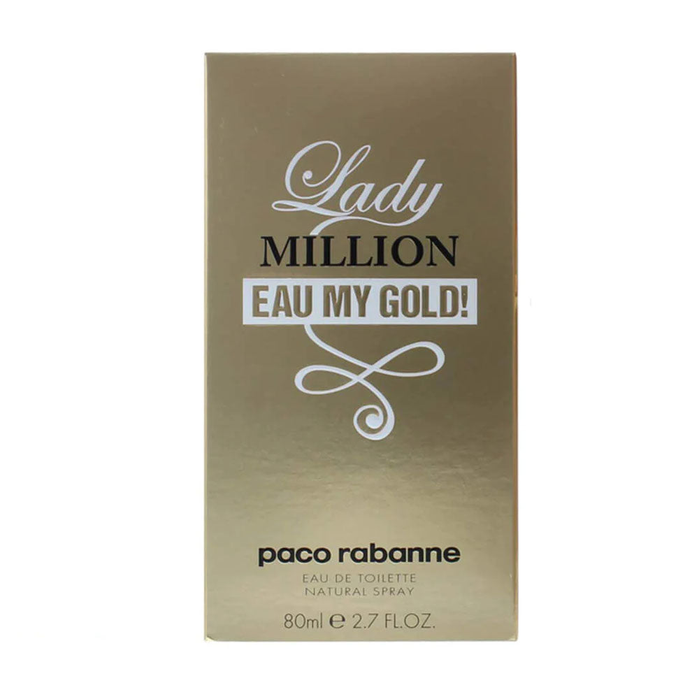 Paco Rabanne Lady Million Eau My Gold Eau De Toilette For Women