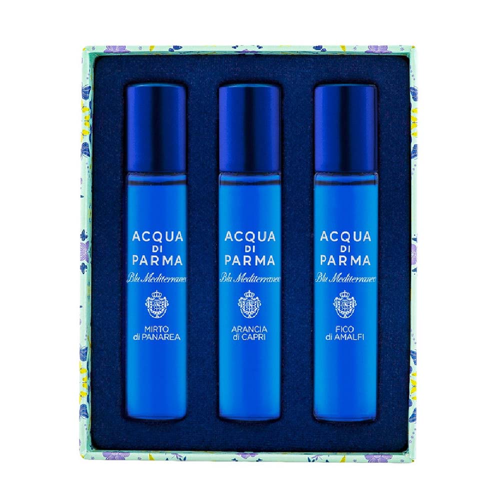 Acqua Di Parma Blu Mediterraneo Forte Forte Loves Eau De Toilette For Unisex 3 X 12ML