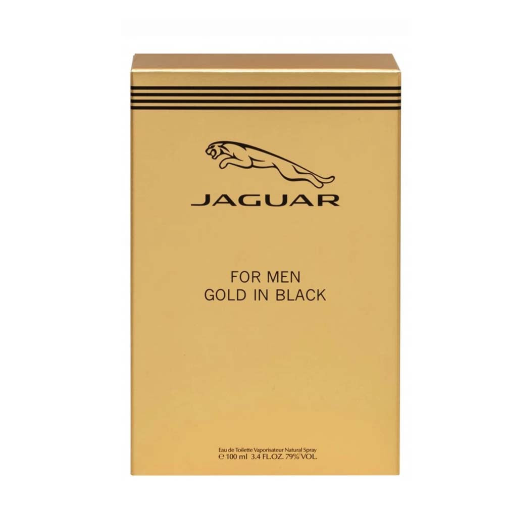 Jaguar For Men Gold In Black Eau de Toilette For Men