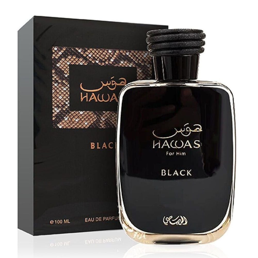 Rasasi Hawas Black Eau De Parfum For Men (2024 New Release)