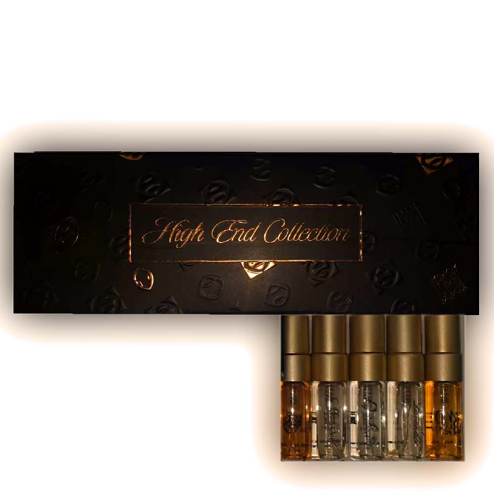 Ahmed Al Maghribi High End Collection Eau De Parfum Miniature Travel Set 5x3ml