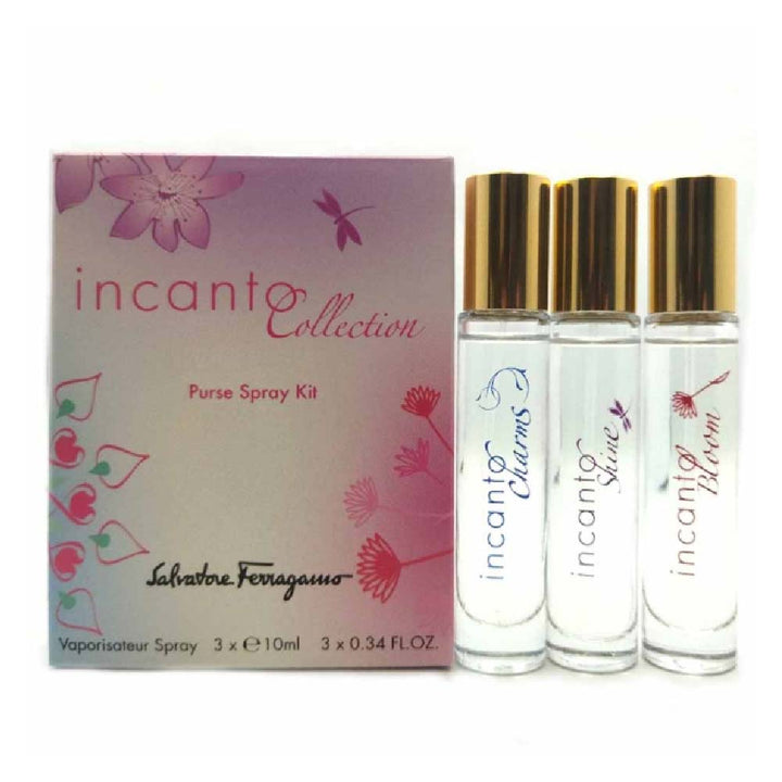 Salvatore Ferragamo Incanto Eau De Toilette For Women 3 X 10ML