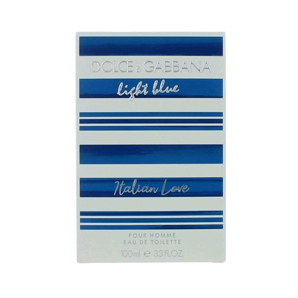 Dolce & Gabbana Light Blue Italian Love Eau De Toilette For Men