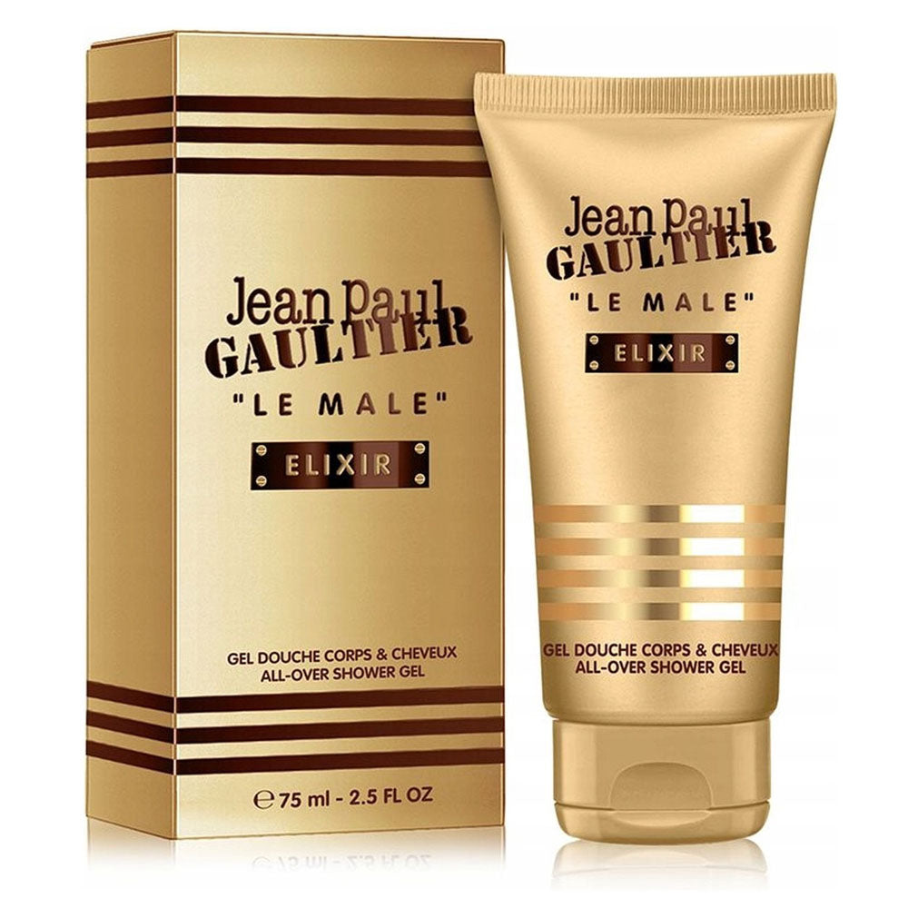 Jean Paul Gaultier Le Male Elixir Shower Gel 75ml For Men
